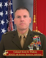 Senior Reserve Advisor, Marine Air Control Group 48