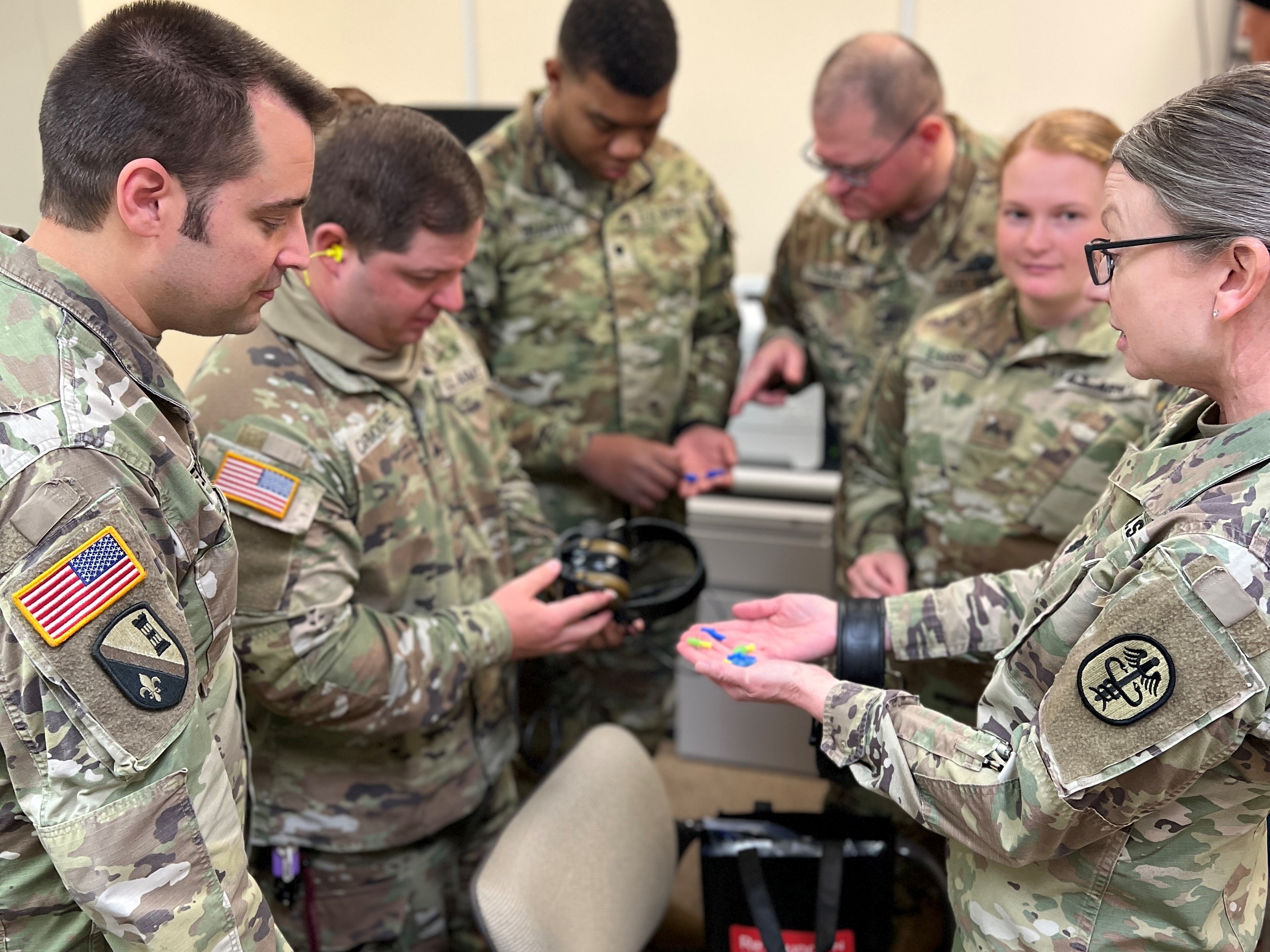 Louisiana National Guard BJACH all ears for hearing conservation