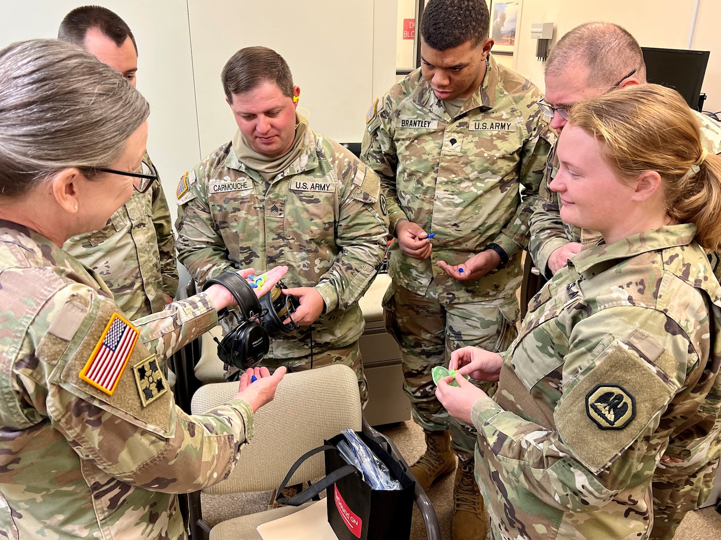 Louisiana National Guard, BJACH all ears for hearing conservation training