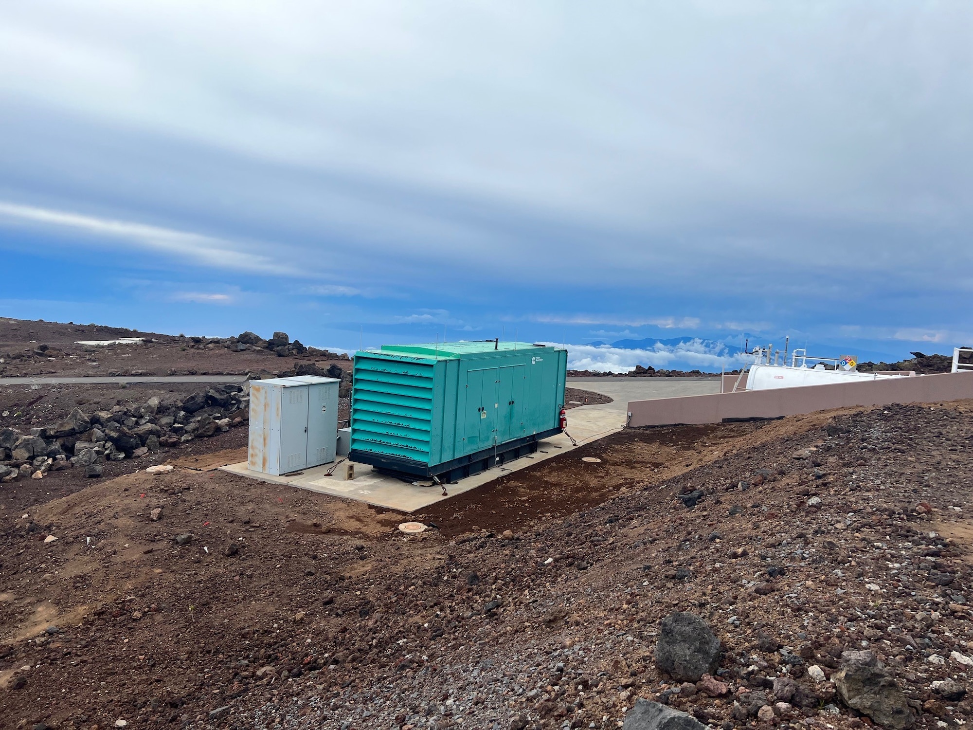 The phase one excavation at the Maui Space Surveillance Complex was completed March 22, 2023. Workers removed approximately 43 sacks of soil estimated at 84,000 pounds, replacing it with soil gathered at a nearby site. A diverse team of engineers, led by the Air Force Civil Engineer Center, is leading the recovery efforts in conjunction with native Hawaiian organizations and various governmental agencies.