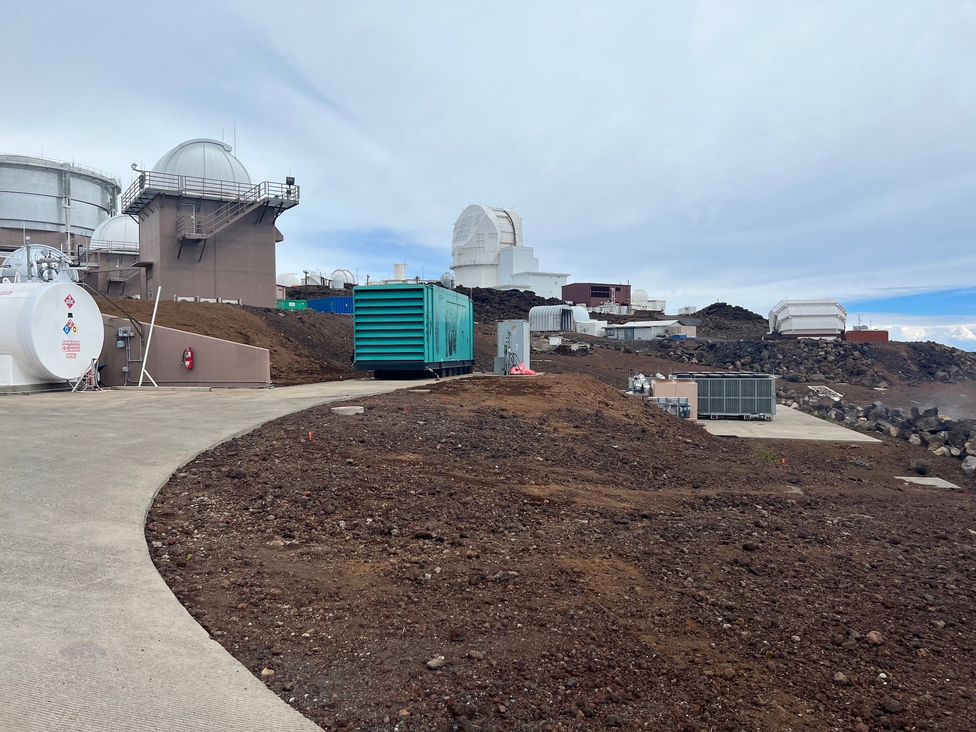 The phase one excavation at the Maui Space Surveillance Complex was completed March 22, 2023. Workers removed approximately 43 sacks of soil estimated at 84,000 pounds, replacing it with soil gathered at a nearby site. A diverse team of engineers, led by the Air Force Civil Engineer Center, is leading the recovery efforts in conjunction with native Hawaiian organizations and various governmental agencies.