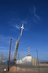 X-Bow's Bolt Rocket executes a successful launch in July 2022 using motor grains produced at NSWC IHD.