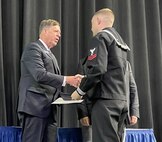 Pensacola Sailor Recognized for Volunteer Service photo