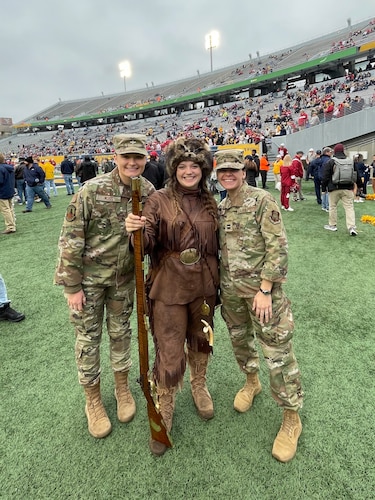 Air Force ROTC Cadet Emily Zirkelbach is taking over the AFROTC Instagram account on March 30, 2023, to talk about her experiences in the program as part of Women’s History Month. Zirklebach is a cadet at West Virginia University and a Junior in ROTC Detachment 915.