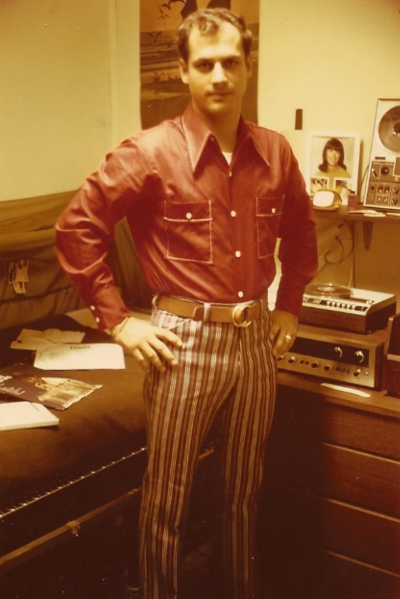 OSI Special Agent Bill Arnold sporting a standard “uniform of the day” at Pleiku Air Base, Vietnam, in 1970. (Bill Arnold courtesy photo)