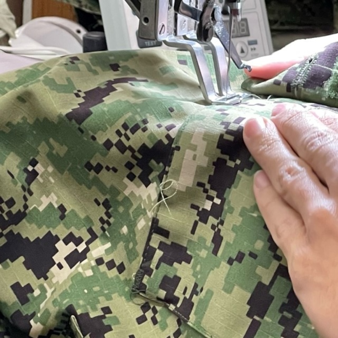 sewing machine uniform
