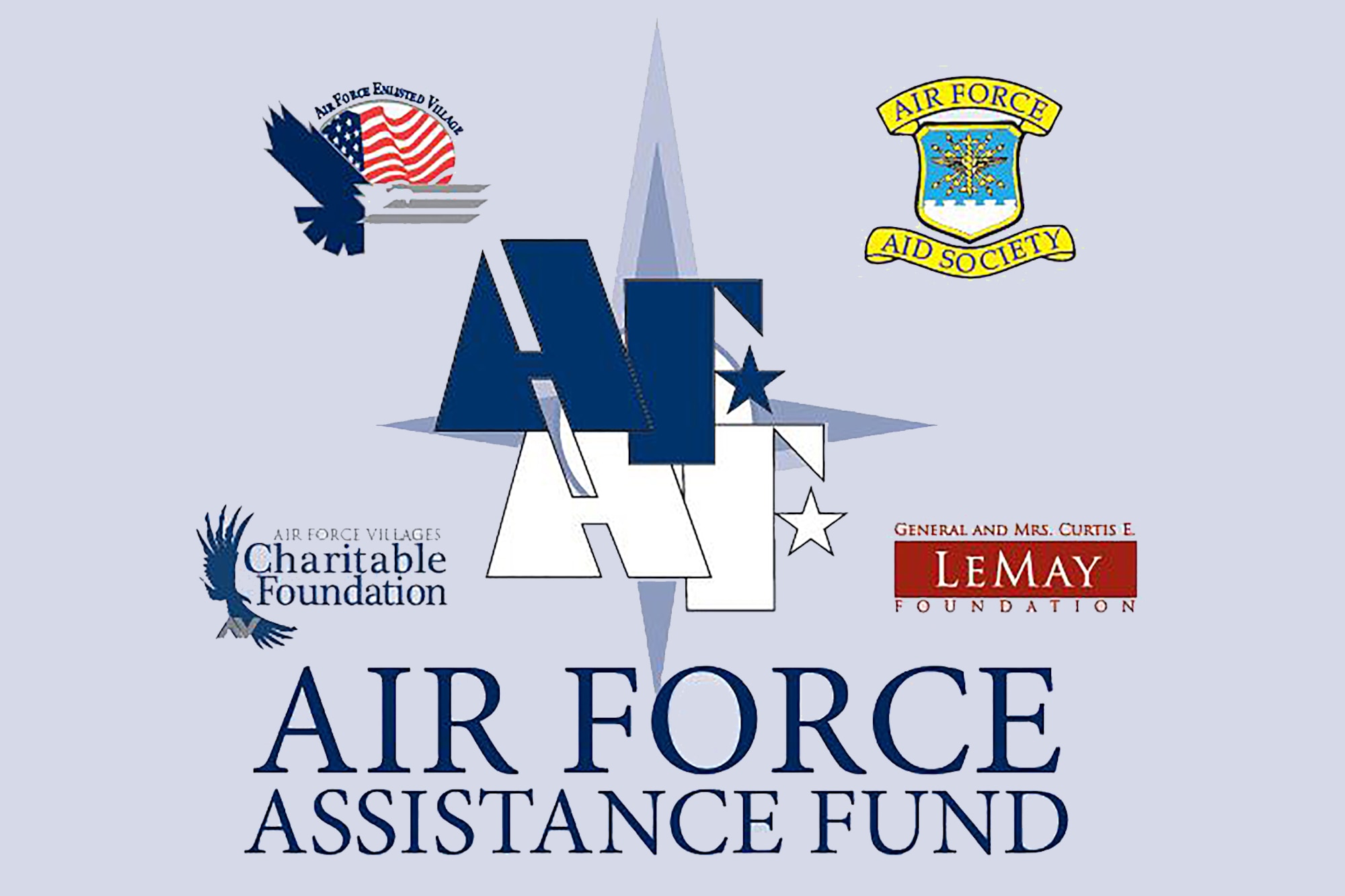 AFAF Logo and four agency logos