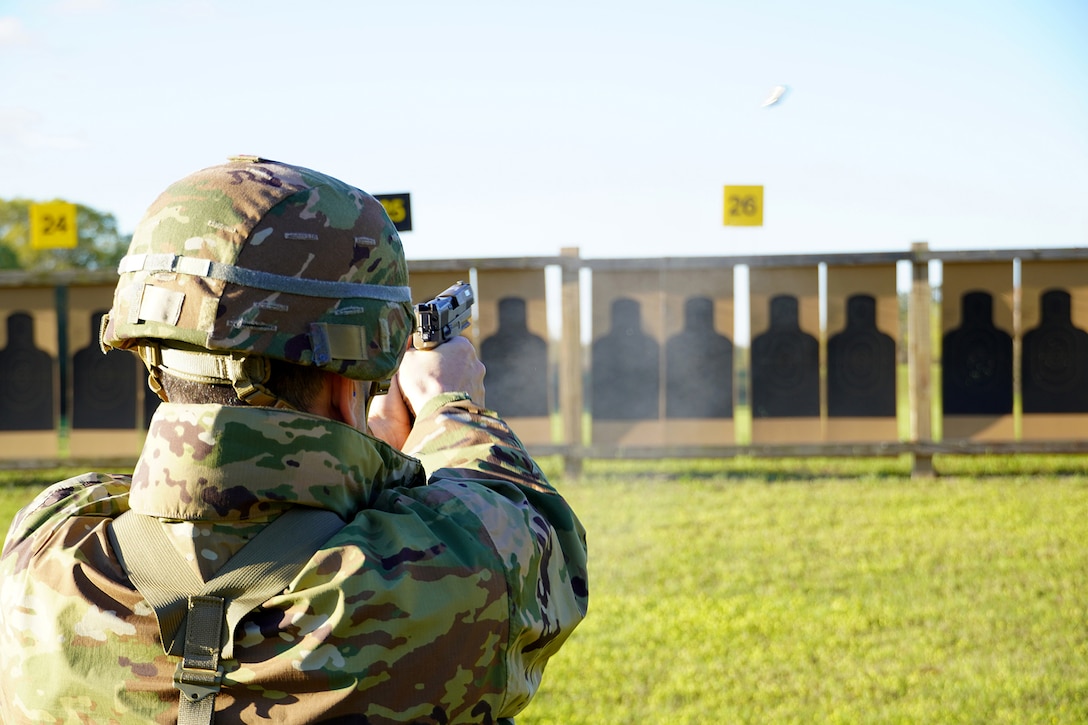 Soldiers from the 85th U.S. Army Reserve Support Command competed in the 2023 U.S. Army Small Arms Championship at Fort Benning, Ga. March. 12-18, 2023.