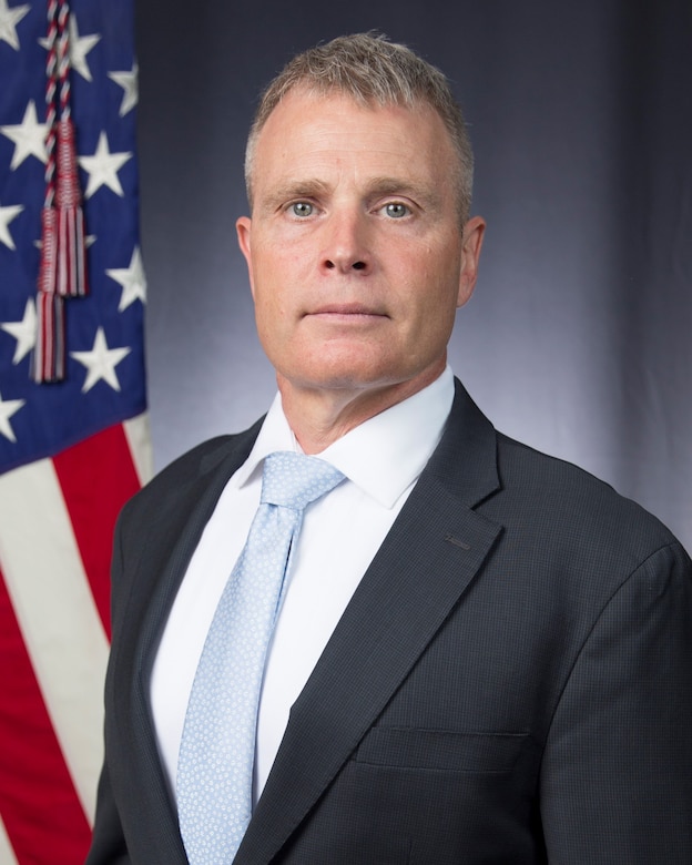 The official command photo for Mr. Truett “Aaron” Tooke, Intelligence Community Mission Manager, Intelligence Division, Deputy Commandant for Information.