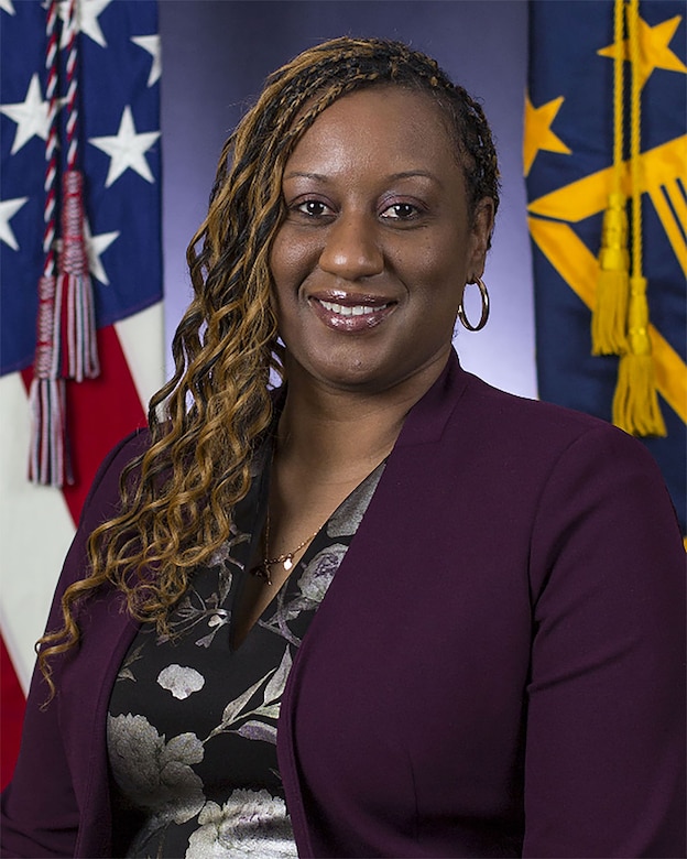 The official command photo for Ms. Renata C. Spinks, Assistant Director/Deputy CIO IC4, Deputy Commandant for Information.