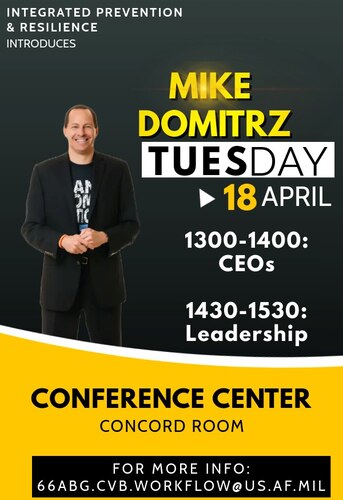Graphic of event on April 18