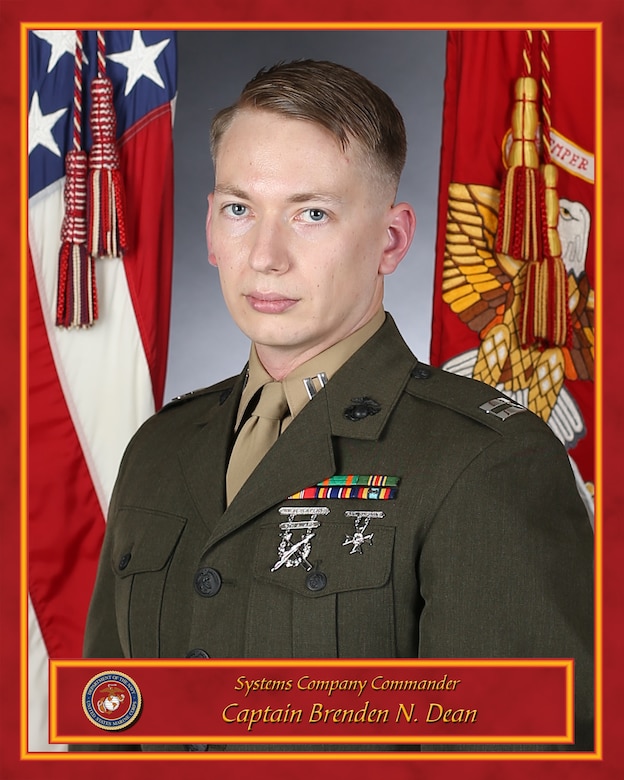 Captain Brenden N. Dean Official Biography Photo