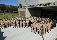 Honoring One of Their Own - Medal of Honor Recipient RMC Reeves is Remembered   
NCTAMS LANT Names Headquarters The Reeves Communication Center

Photo