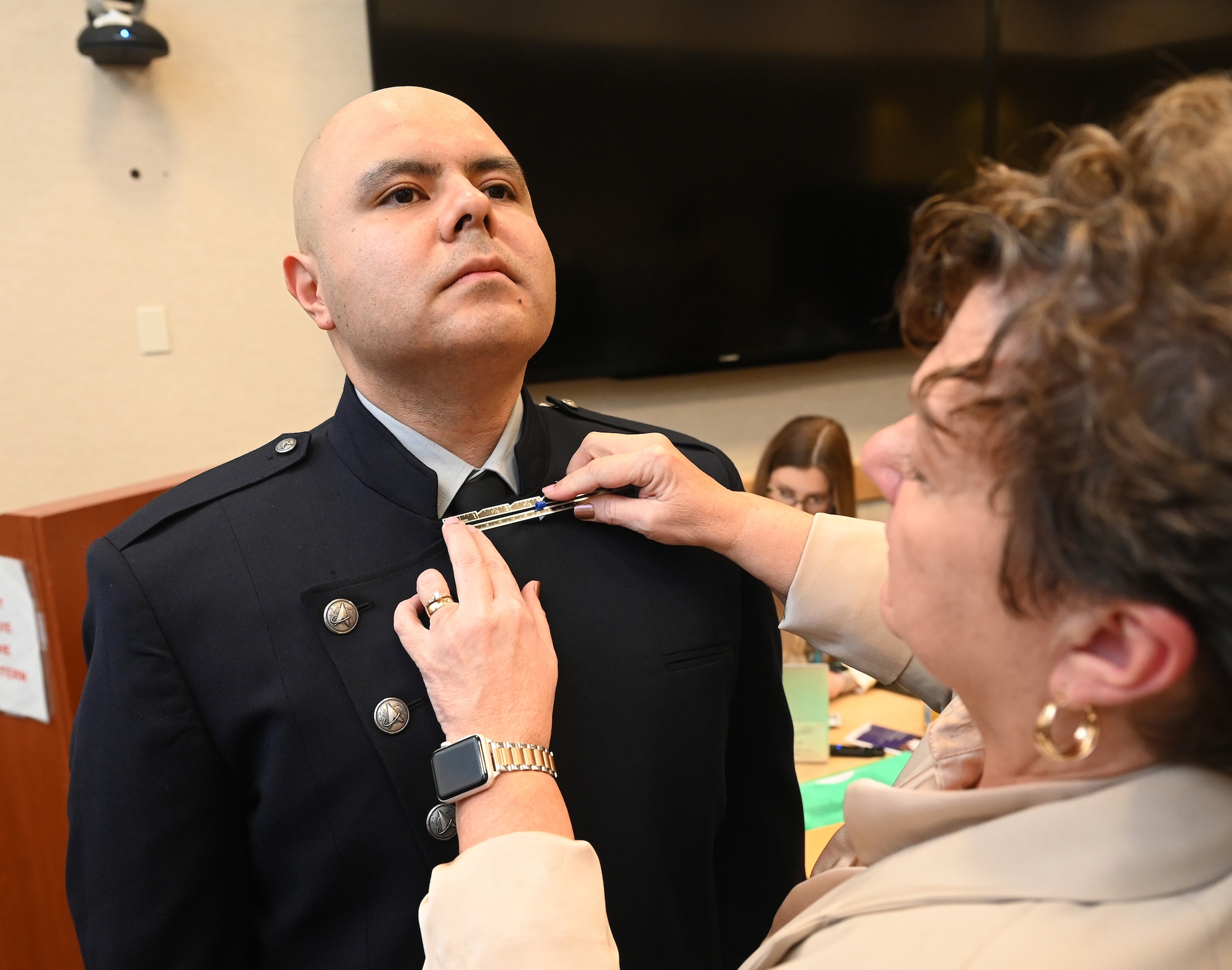 USSF completes service dress uniform fit tests