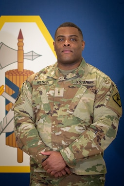 Chief Warrant Officer 1 David Joshua Wilson serves as a Legal Administrator with the 139th Legal Operations Detachment, U.S. Army Reserve Legal Command. Wilson credits the comradery and expertise of his fellow Warrant Officers for his success.