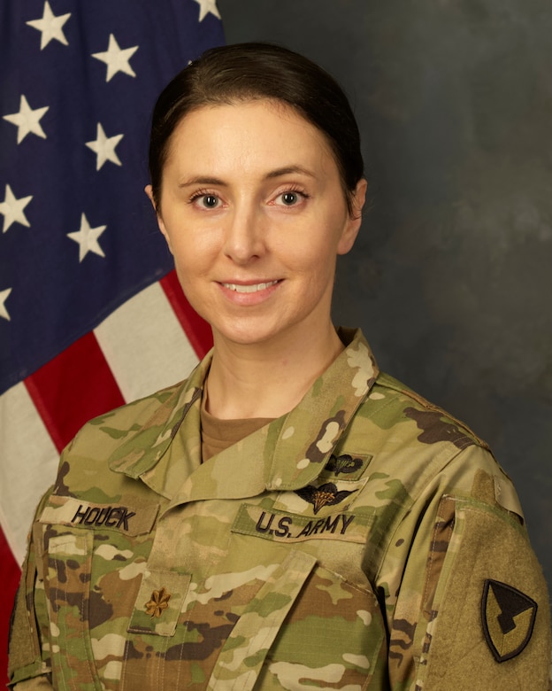 Maj. Houck discusses changes to Army policy that have made it easier for and her husband, who is also a Major in the Army, to stay together and raise a family.
