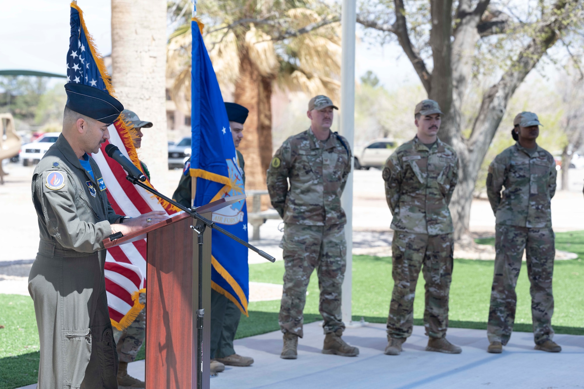 Holloman inducts first tech school white ropes > Holloman Air Force Base >  Display