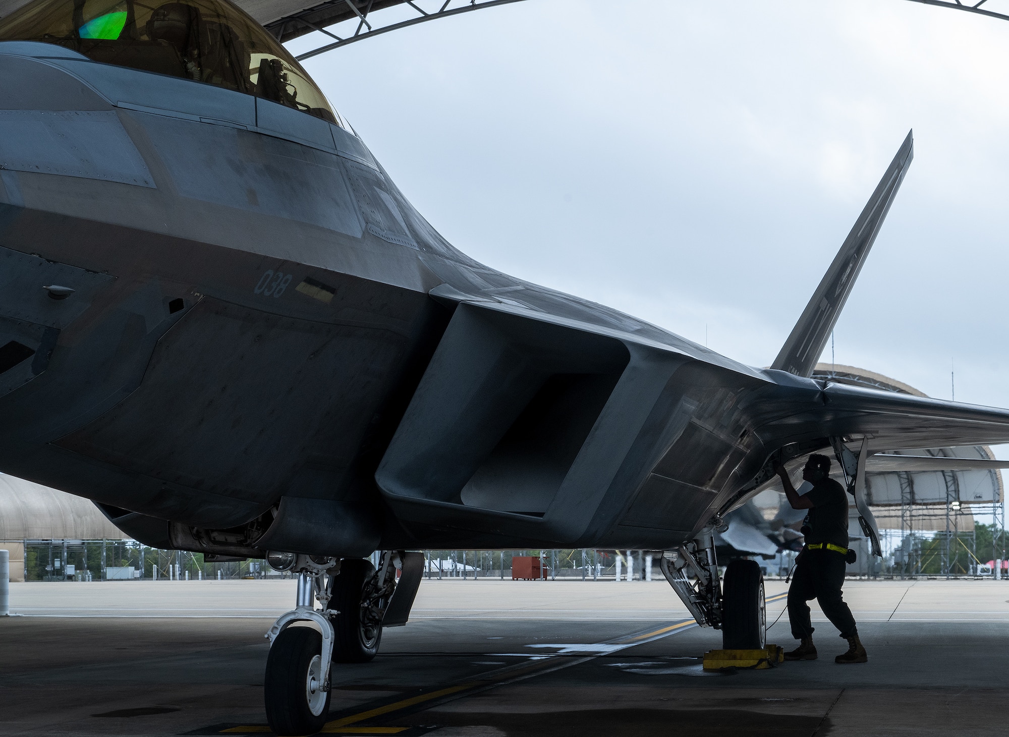 F-22 mission sortie