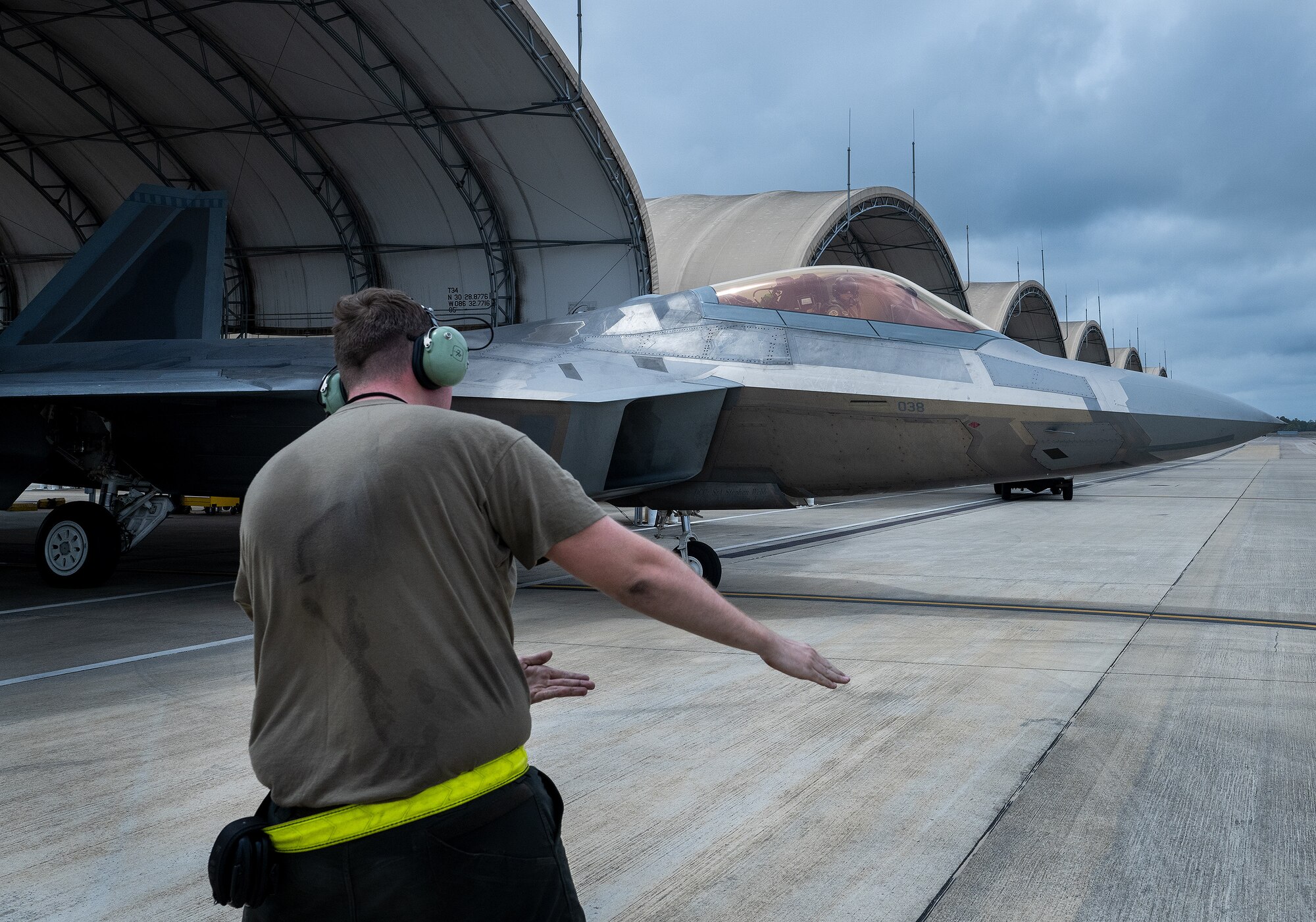 F-22 mission sortie