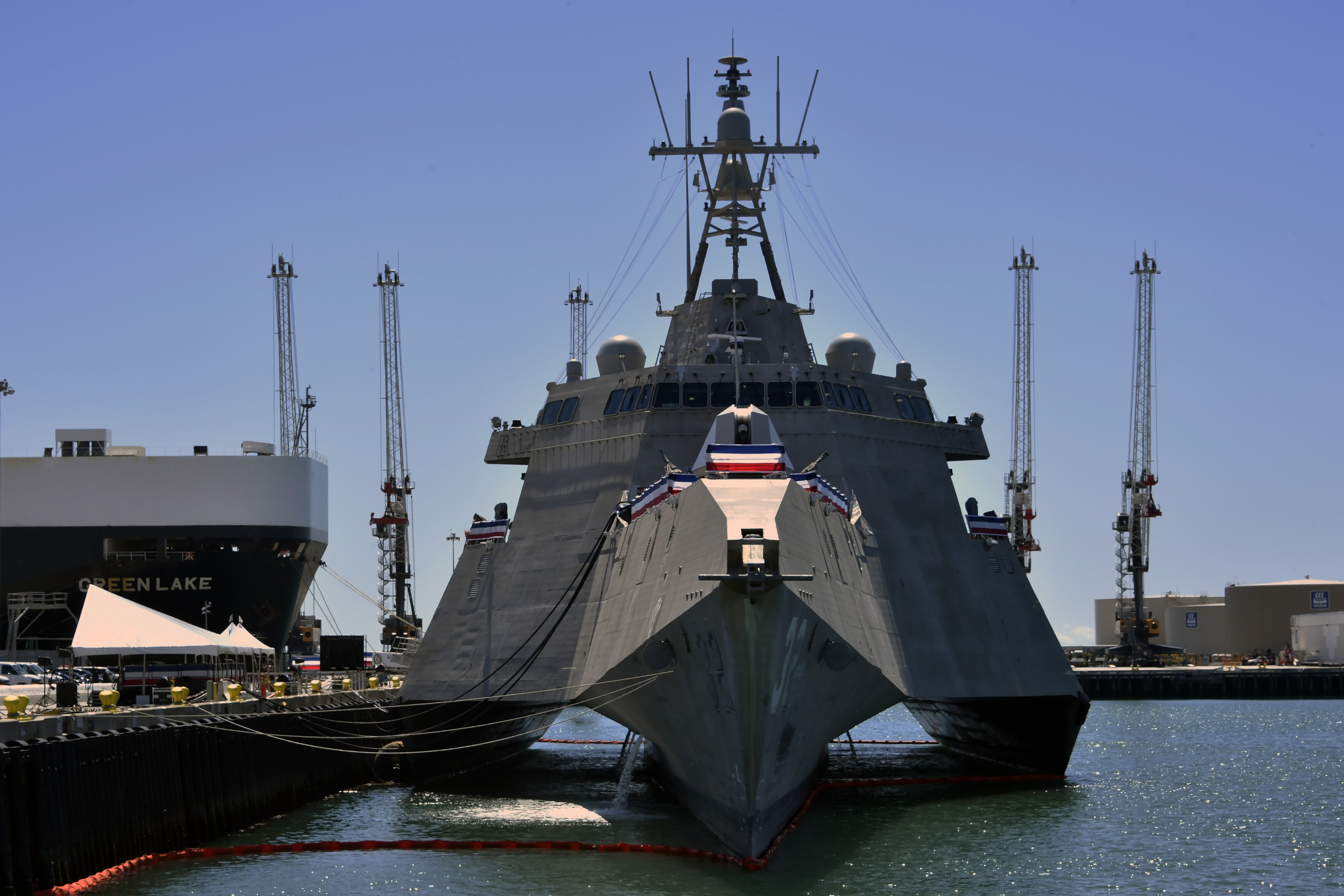 USS Santa Barbara (LCS 32) Commissions in Namesake State