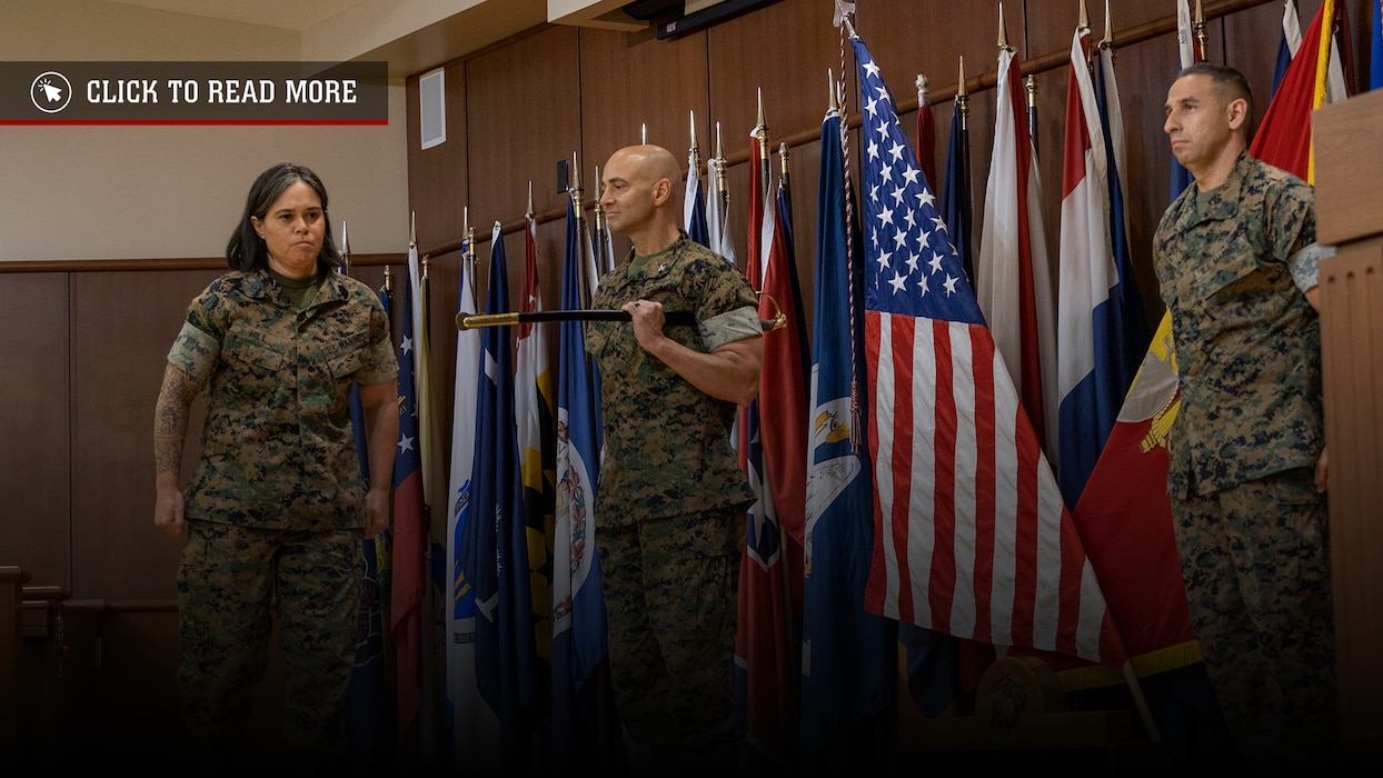 Headquarters Battalion, Marine Forces Reserve Sergeant Major Relief And Appointment Ceremony