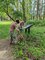 Midshipman from the U.S. Naval Academy participated in an environmental cleanup at Greenbury Point in commemoration of Earth Day.