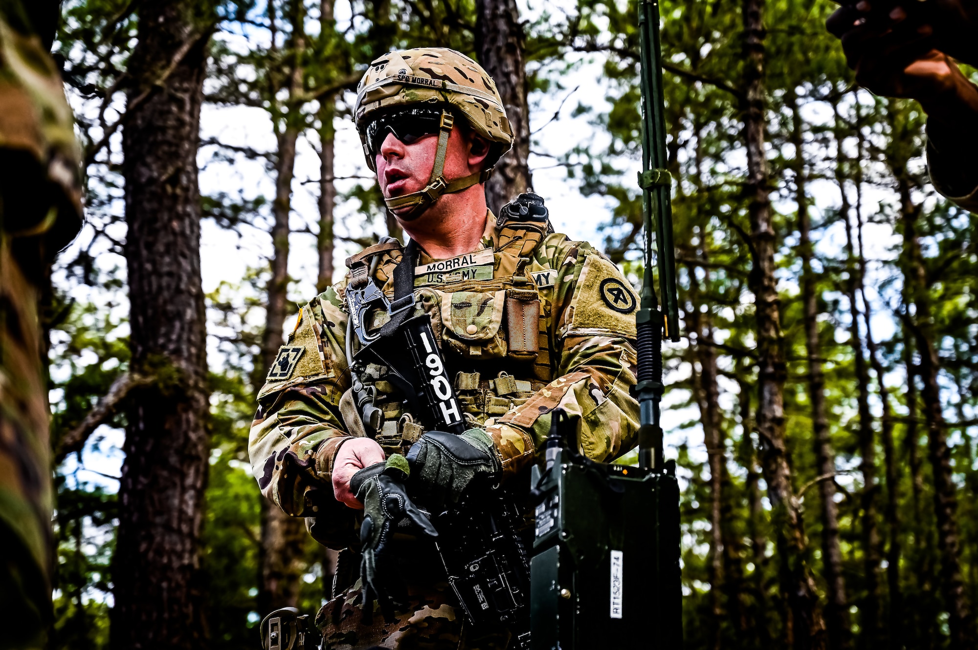 U.S. Army Soldiers with the New Jersey Army National Guard participate in the Best Warrior Competition on 26 April, 2023 at Joint Base McGuire-Dix-Lakehurst, N.J. The Army National Guard’s BWC is a physically and mentally challenging three-day competition that tests competitors on a variety of technical and tactical skills sets. Competitors employ a range of skills relevant to today’s operating environment, including physical endurance, land navigation, marksmanship, weapons skills, and overall combat readiness.