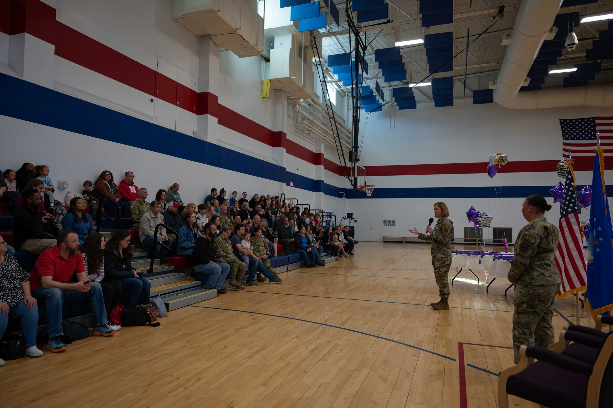 Purple Cord Recognition ceremony
