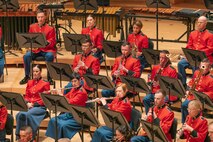 The Marine Chamber Orchestra performs during the Marine Band's 225th anniversary concert held in North Bethesda, Md. on April 30, 2023.

(U.S. Marine Corps photos by SSgt. Chase Baran/Released)