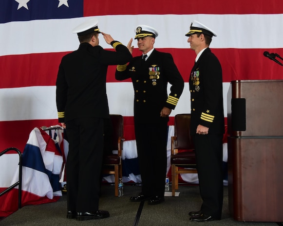 VT-7 Change of Command