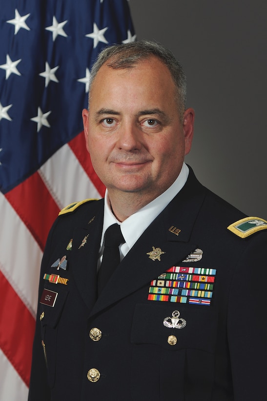 Col. D. Scotty Lene, Commander, 7th Psychological Operations Group.