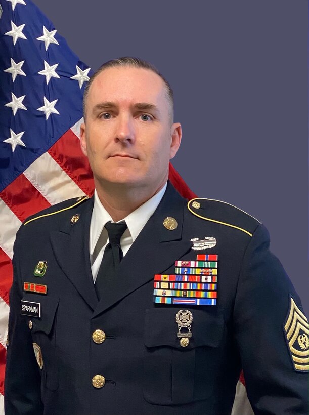 CSM Sparkman, Command Sgt. Maj., 7th Psychological Operations Group.