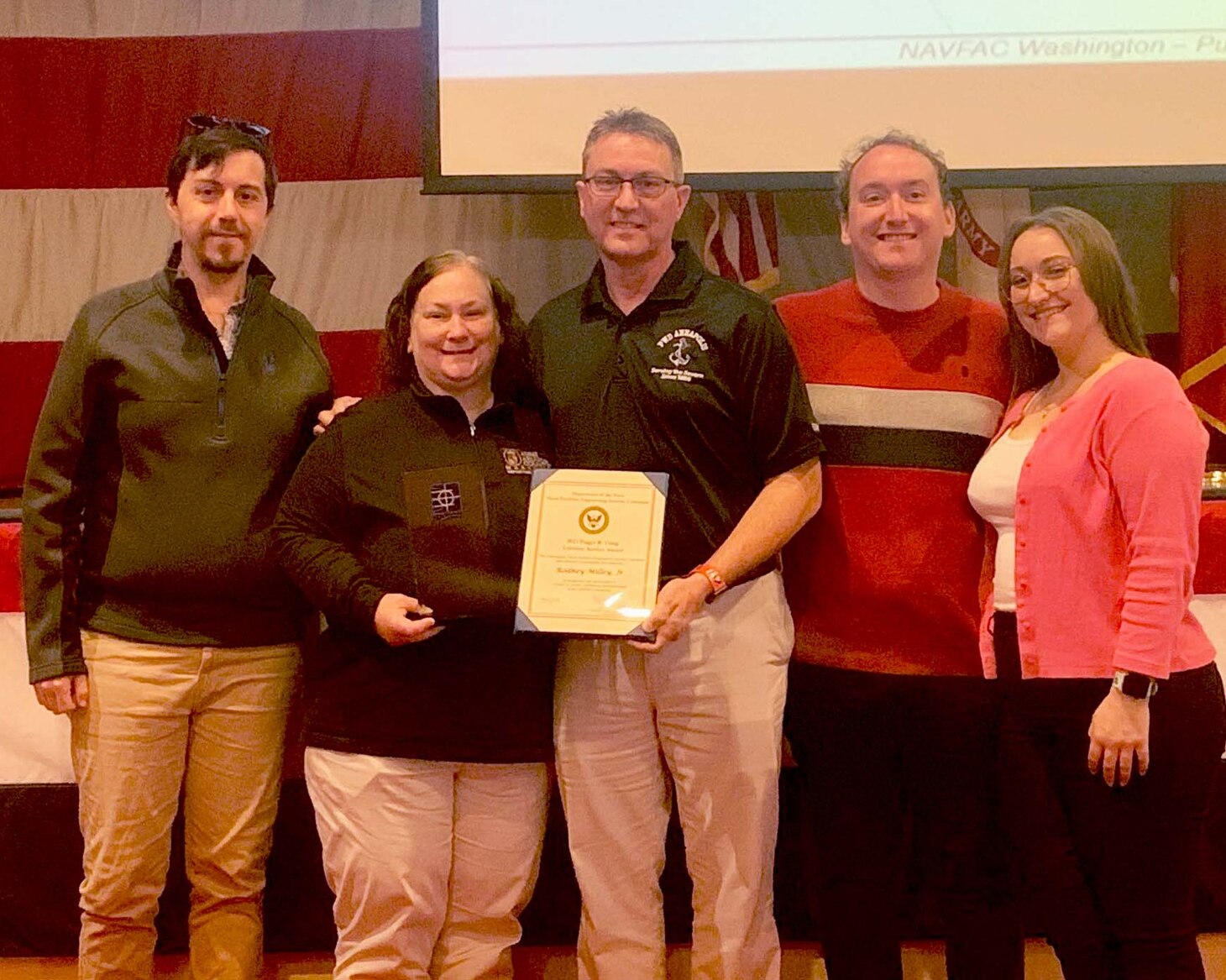 NAVFAC Washington’s Rodney Milley Named 2023 Peggy B. Craig Lifetime