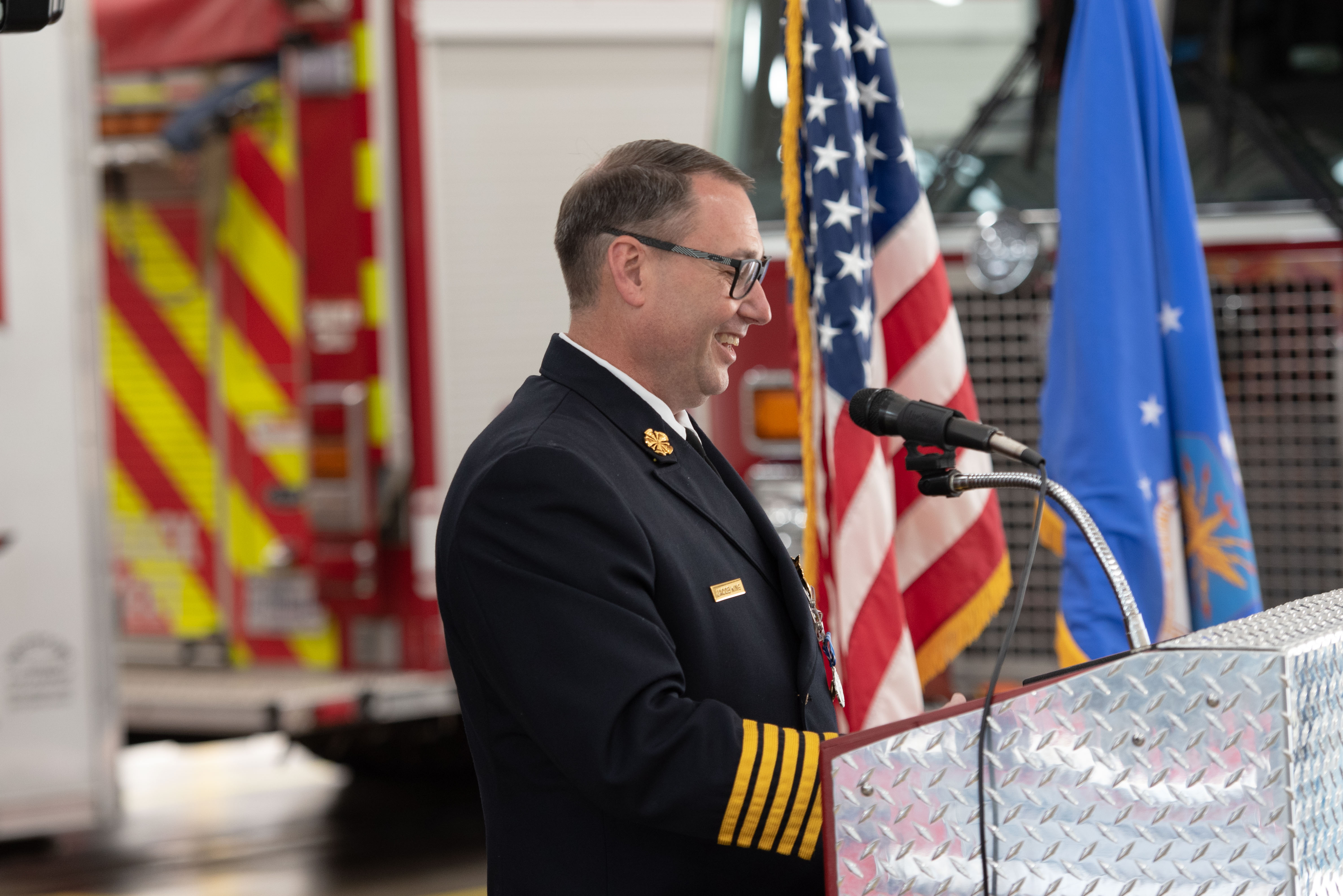 WPAFB fire chief looks back on 27year career upon retirement
