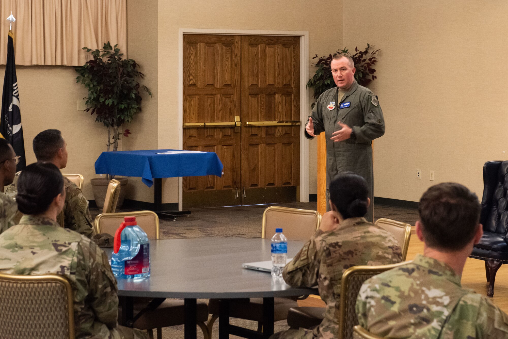 Vice Commander talks