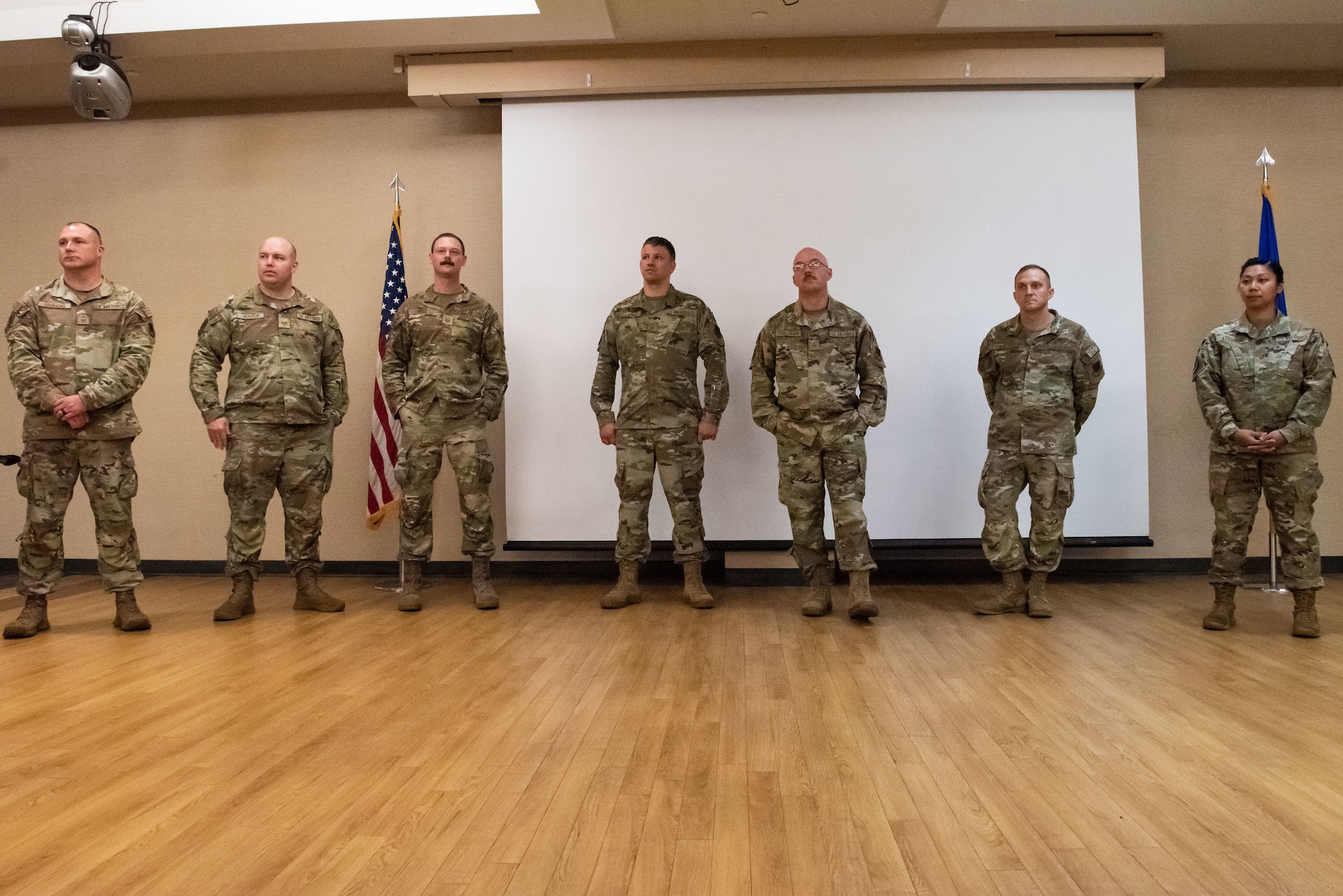 First sergeants standing