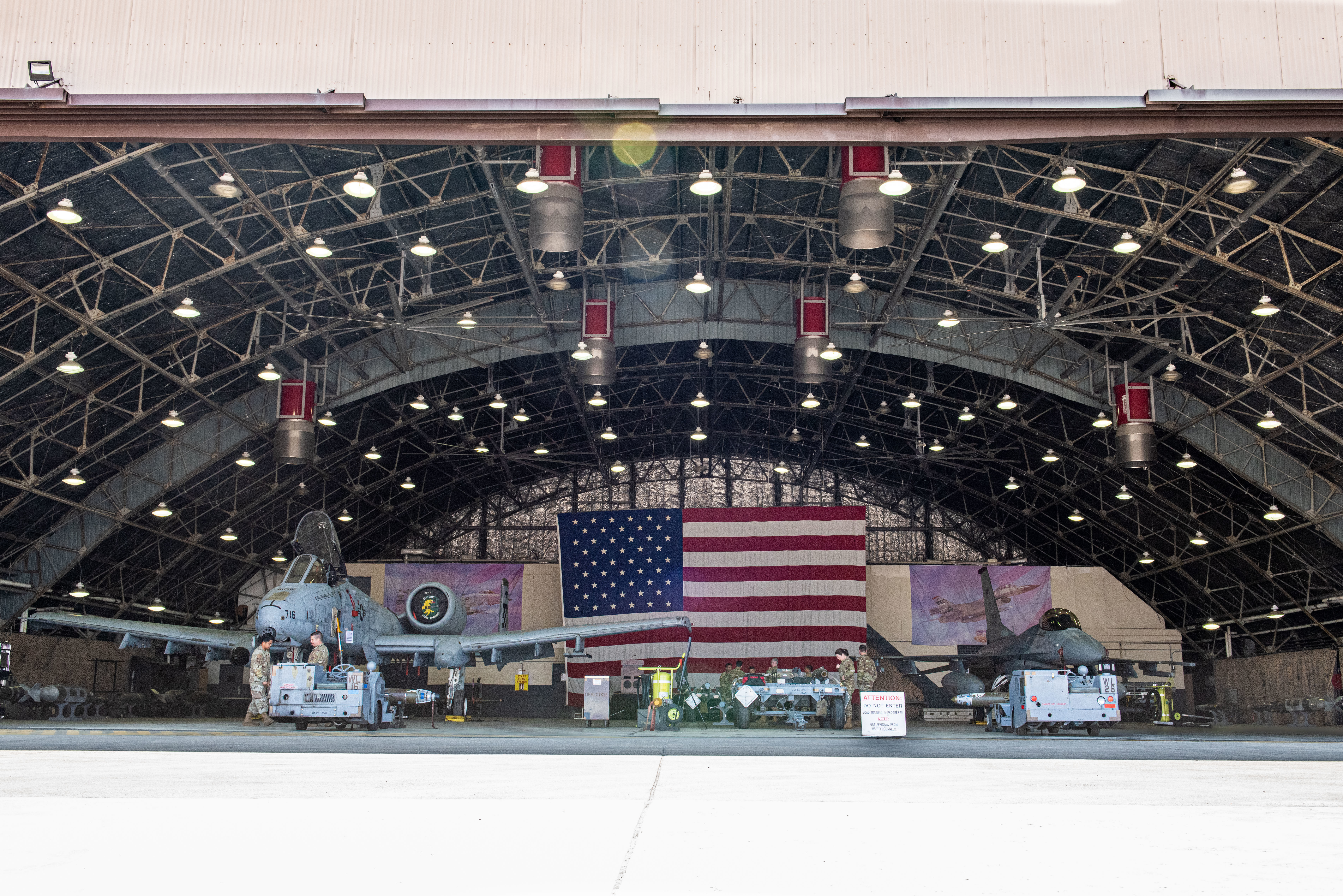 Photo of Airmen and Republic of Korea Air Force members