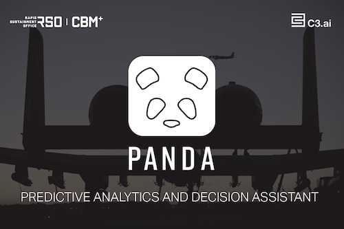 Graphic to promote PANDA from the Rapid Sustainment Office. (US Air Force graphic by Casey Tromp).