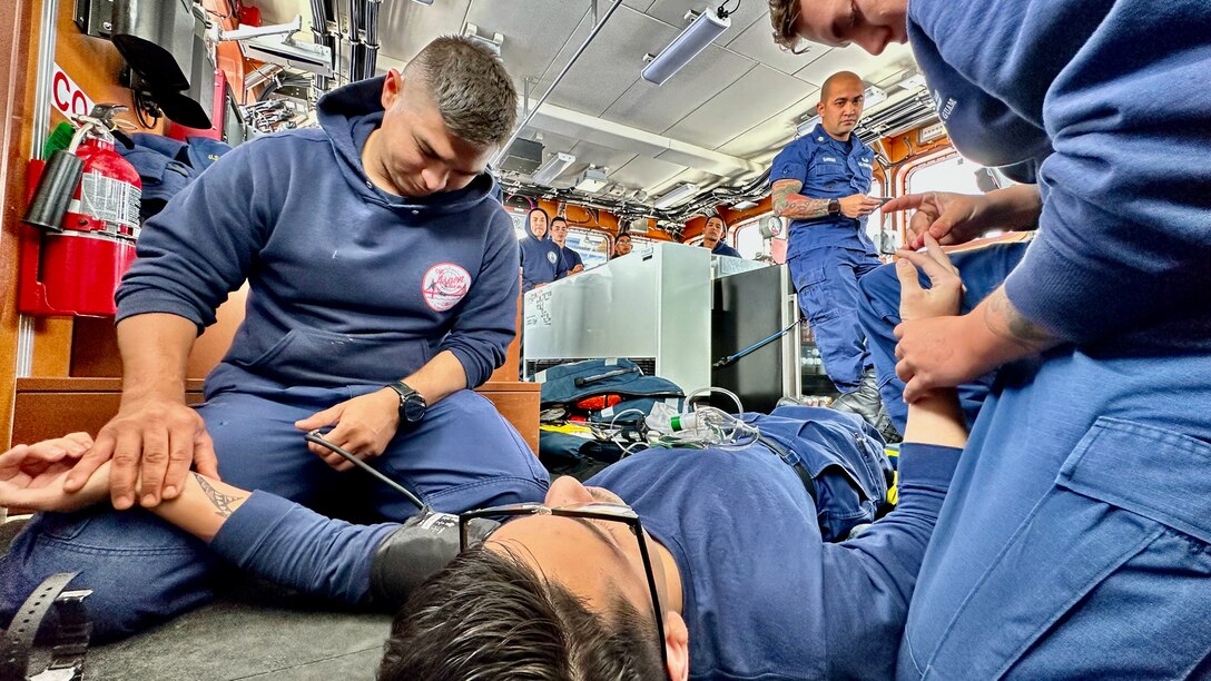 CS1 conducts EMT drill