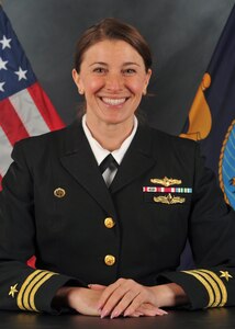 Cmdr. Cayanne “Peppers” McFarlane, Commanding Officer, Naval Information Warfare Training Group (NIWTG) San Diego