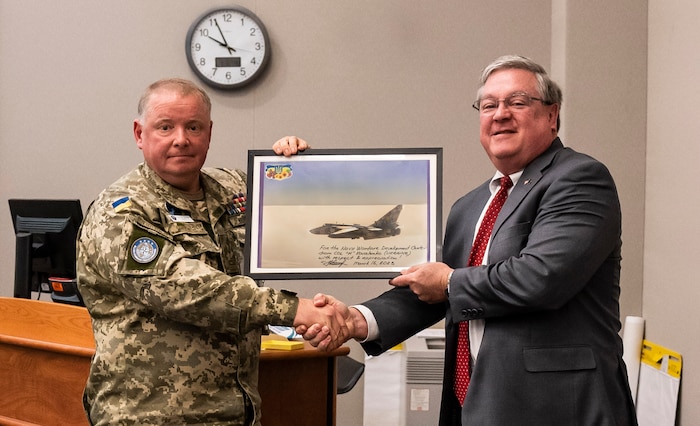 Colonel Hennadiy Kovalenko shares his story of Ukraine’s resilience and evolving strategy at the Navy Warfare Development Center.