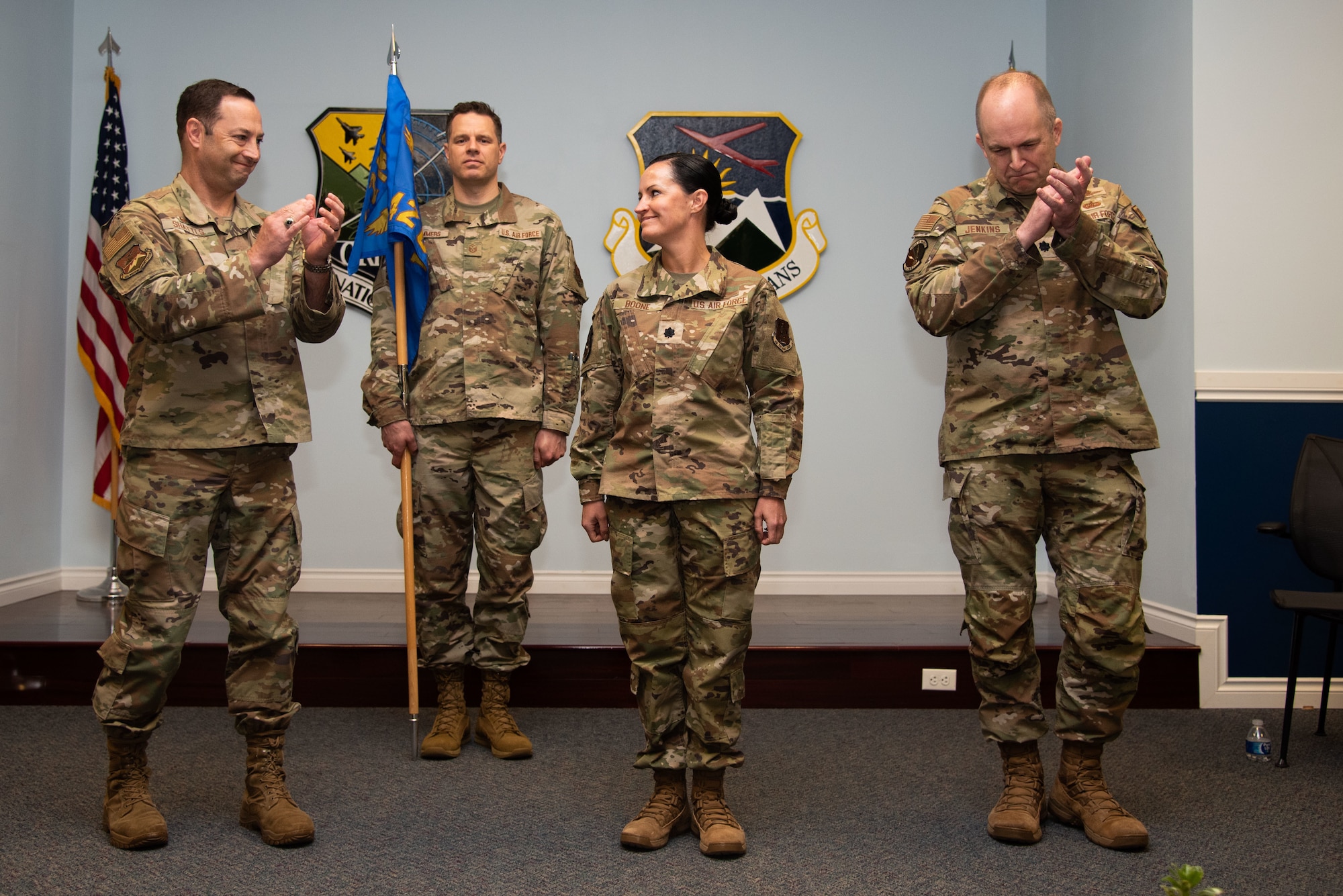 142nd Communications Flight Change of Command