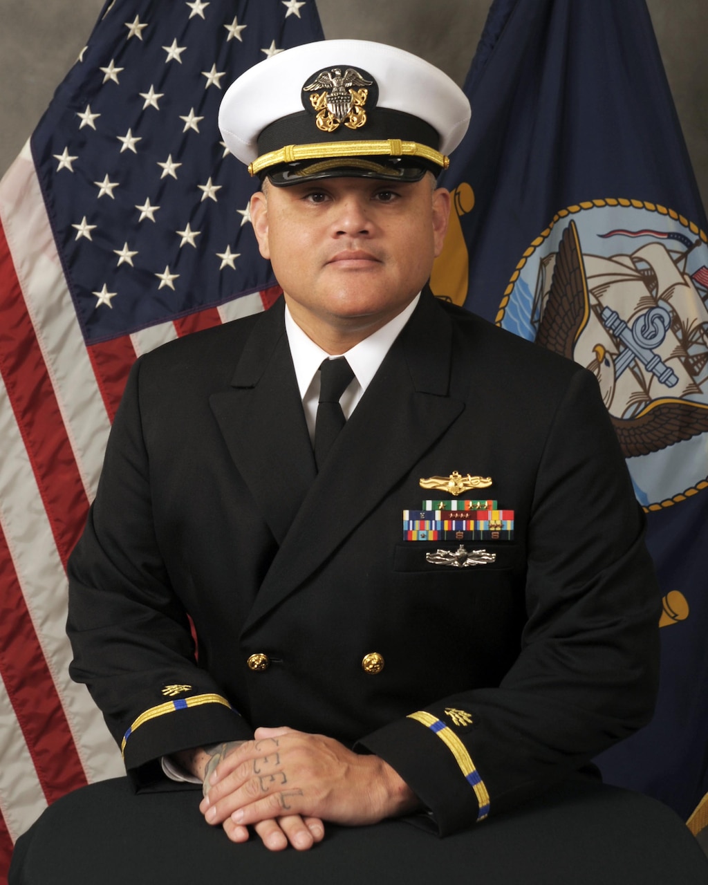 Chief Warrant Officer 2nd Class Ramon (Ray) Noriega, Officer in Charge, Naval Computer and Telecommunications Station (NCTS) Far East Detachment Misawa, Japan