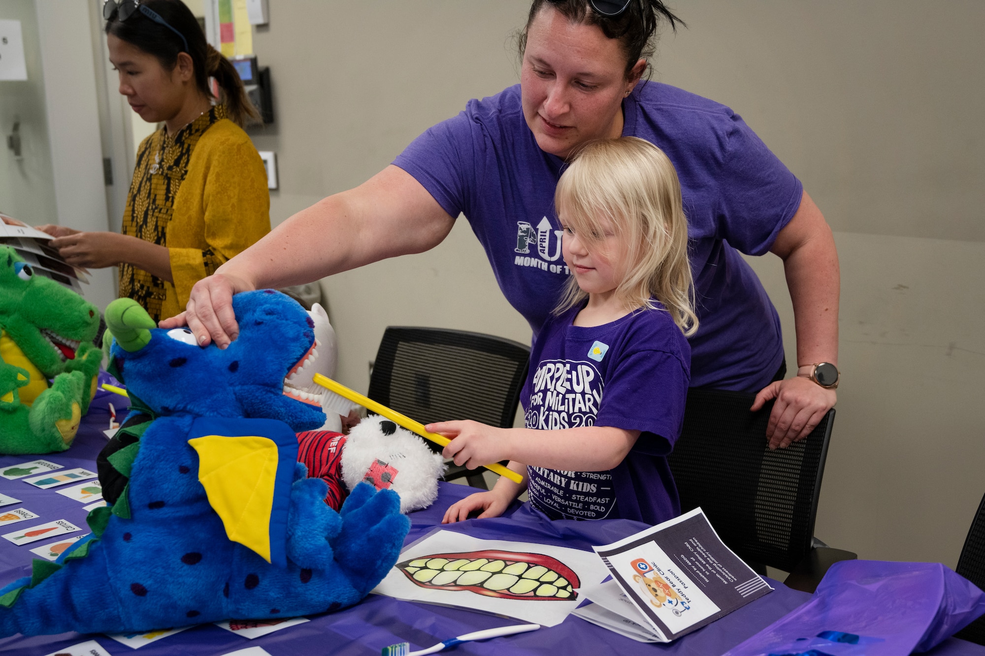April is designated Month of the Military Child as a way to thank military children for the role they play in the armed forces community. (U.S. Air Force photo by Senior Airman Kylie Barrow)