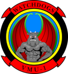Vehicle Unmanned Aerial Squadron 1's Official Logo
