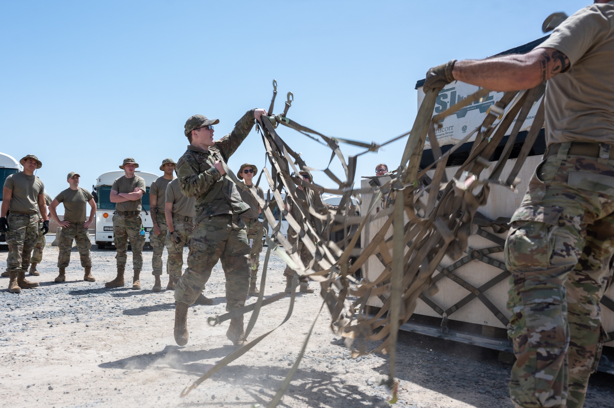 The 386th Air Expeditionary Wing kicked off its first ever multi-capable Airmen training program, April 24.