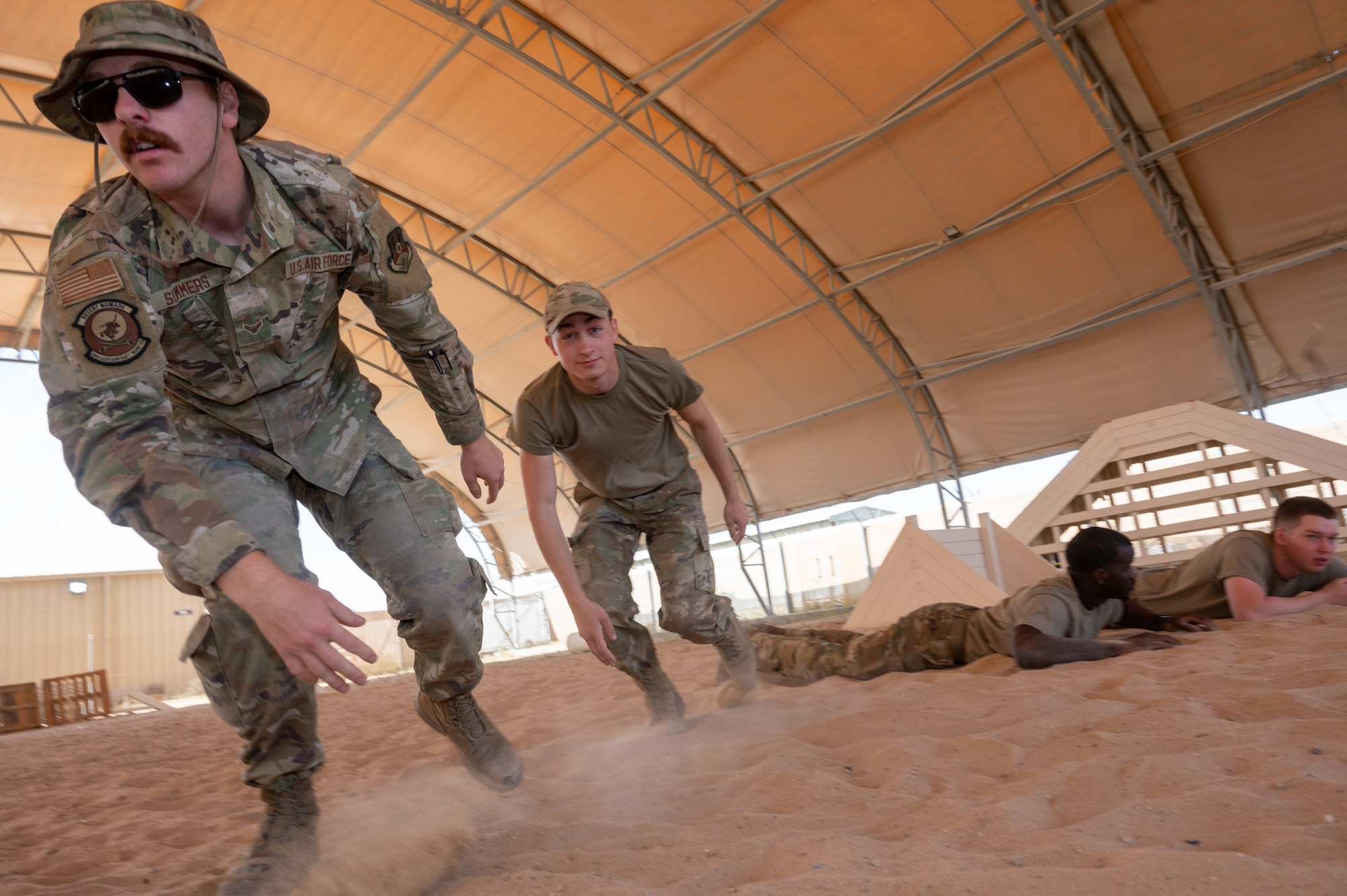 The 386th Air Expeditionary Wing kicked off its first ever multi-capable Airmen training program, April 24.