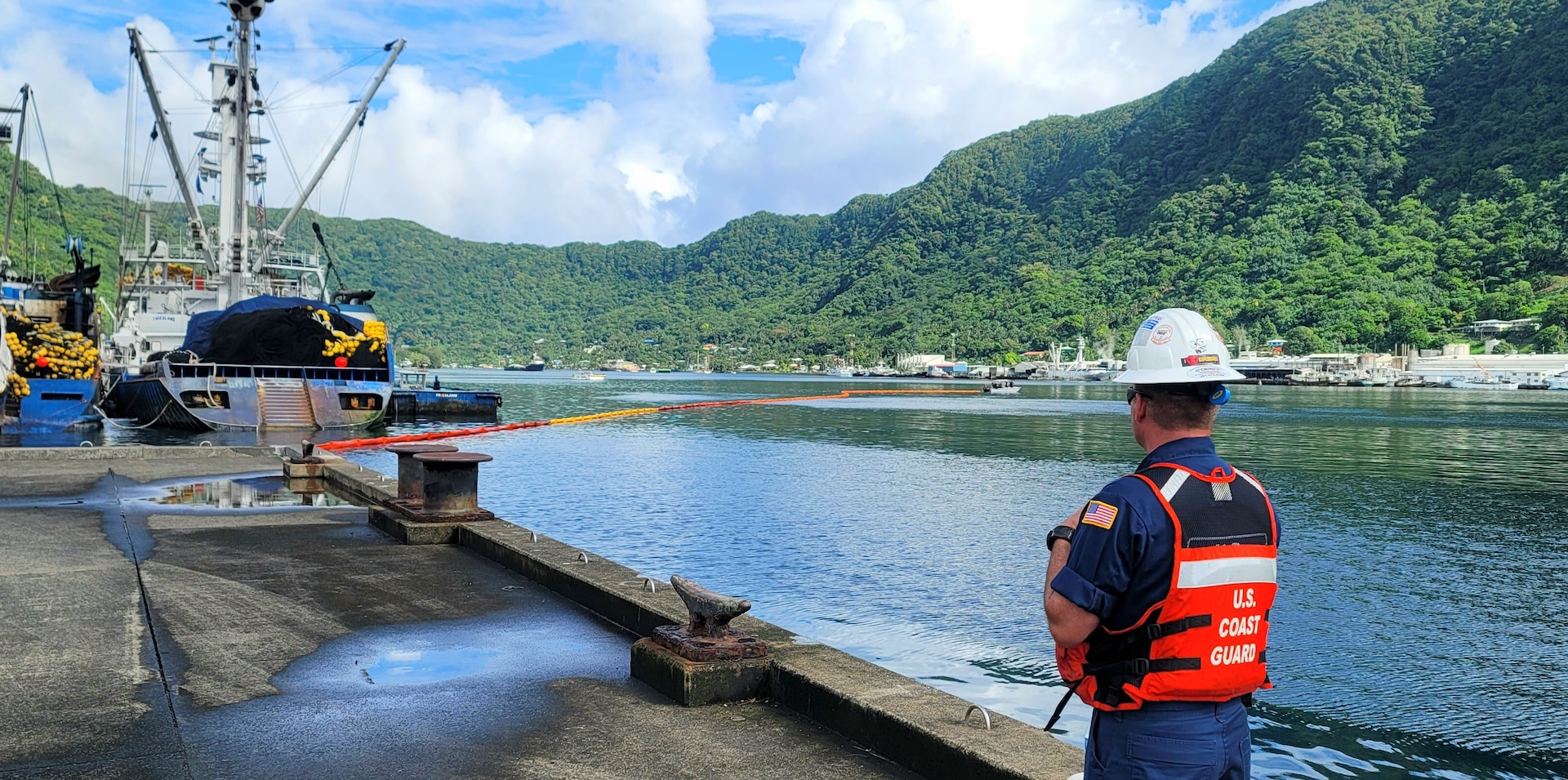 Coast Guard conducts Oil Spill Exercise in American Samoa