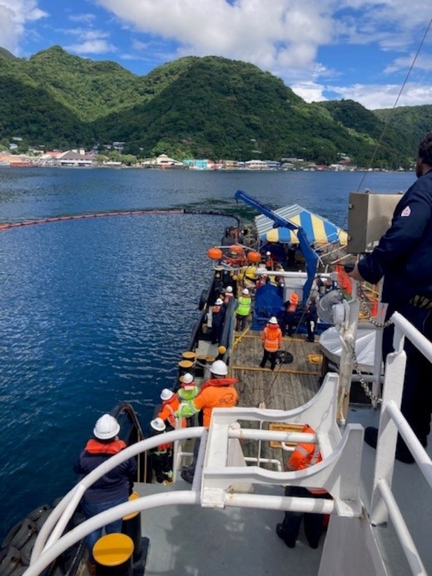 Coast Guard conducts Oil Spill Exercise in American Samoa