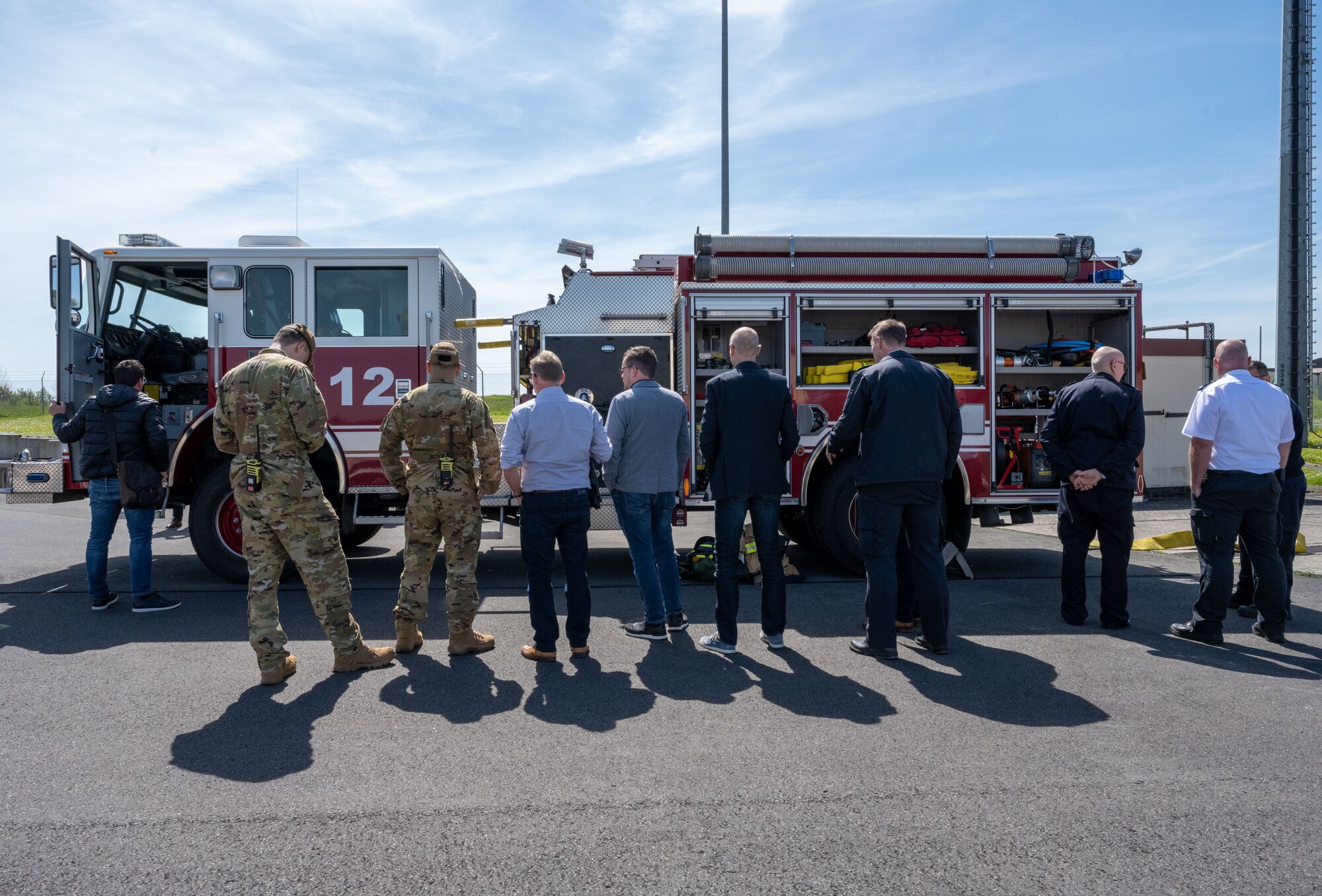 The 52nd CES readiness and emergency management flight hosted an Emergency Responder Day for local government and emergency responders. 